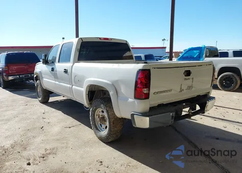 2006 Chevrolet Silverado 2500Hd Lt1 из США, поврежденный, VIN 1GCHK23D36F245470